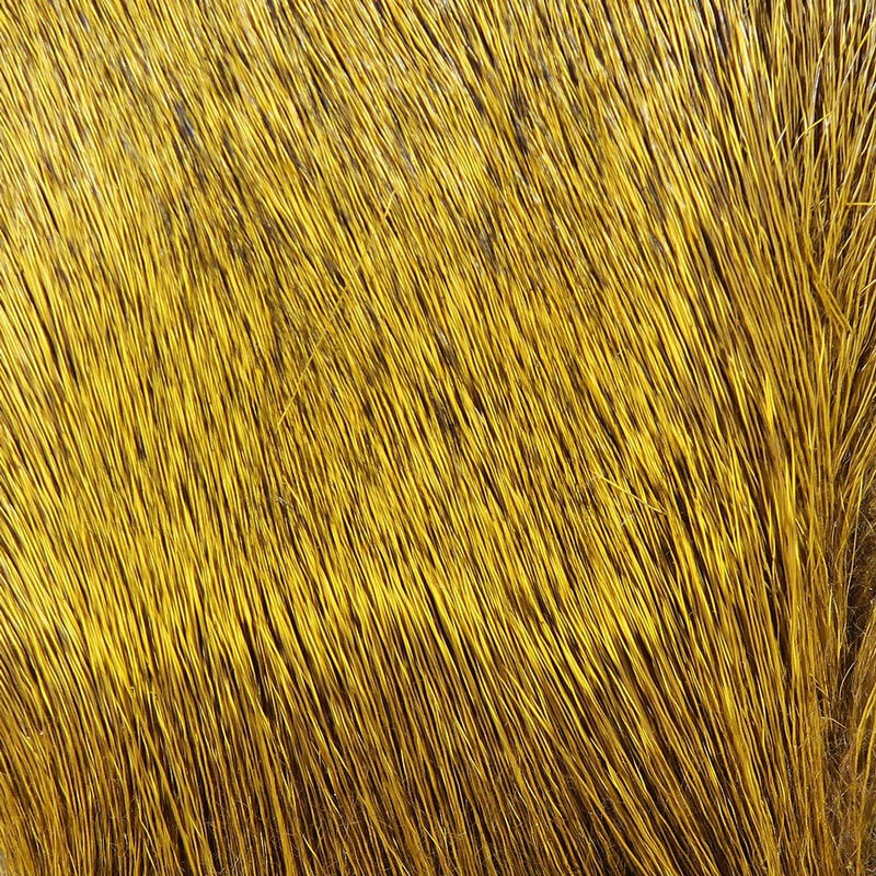Hareline Dyed Deer Body Hair Black