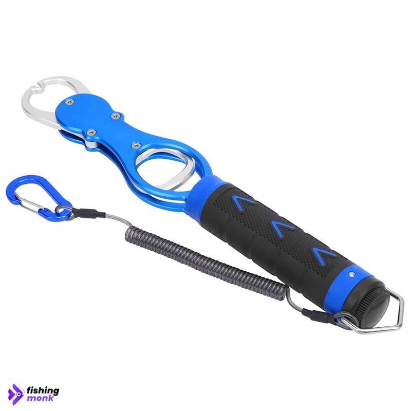 Lucana Aluminium Fishing Lip Grips Blue LT-1035