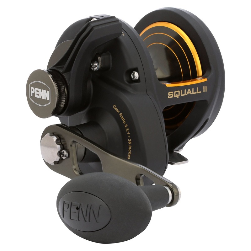 PENN Squall II Lever Drag Conventional Reel 50 4.8:1