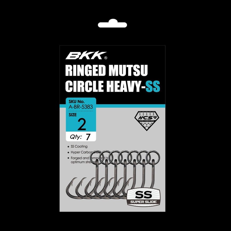 BKK Ringed Mutsu Circle Heavy-SS Hooks 1/0# (6 Pack)