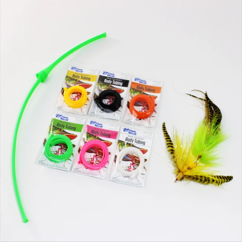 Fish Skull Chocklett’s Body Tubing 1/8 inch Black