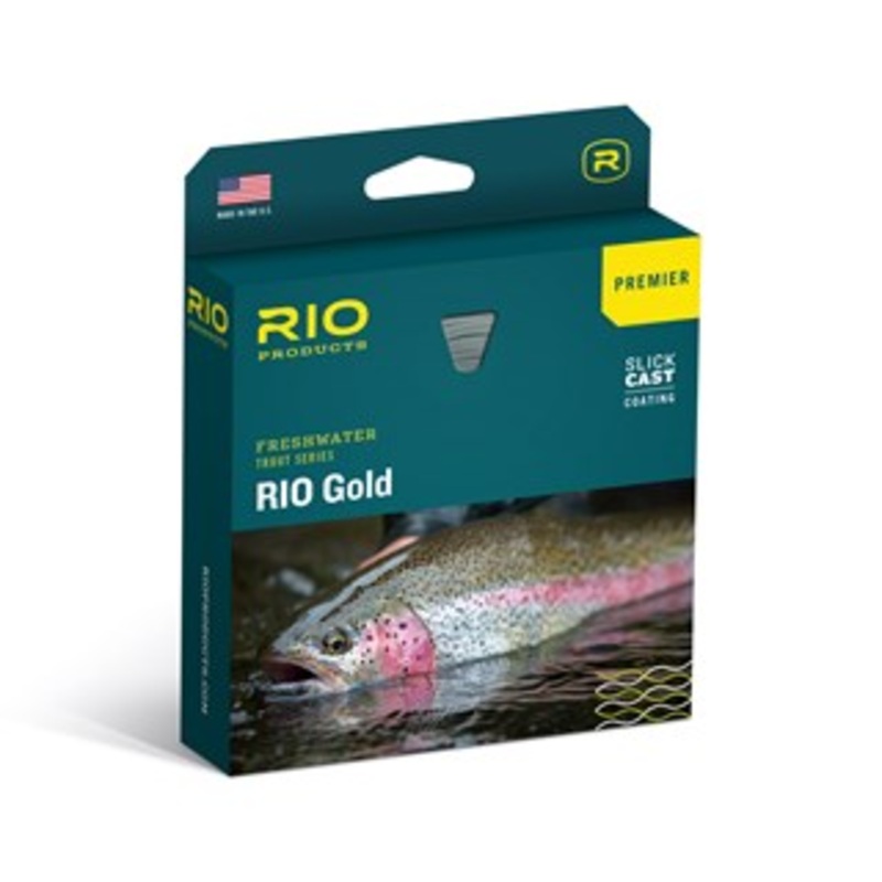 Rio Premier Gold Fly Line Melon / Gray Dun WF4F