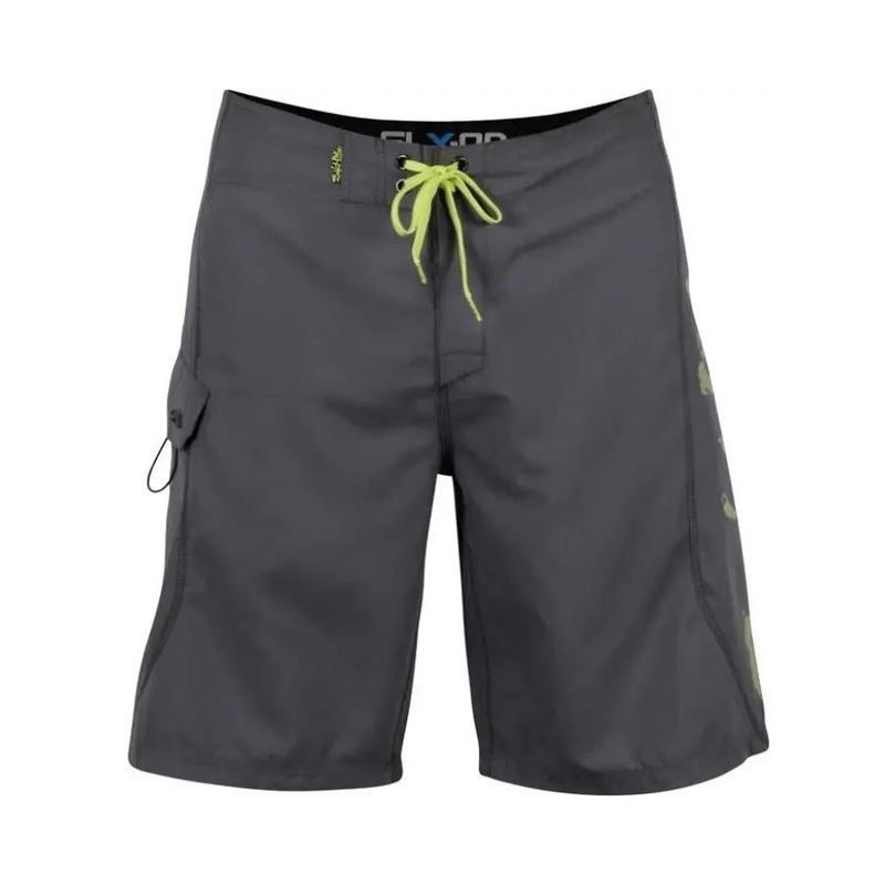 SALT LIFE STEALTH BOMERZ BOARDSHORTS CHARCOAL 30