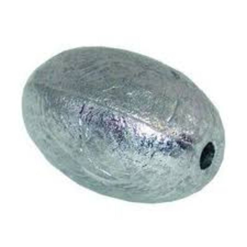 Eagle Claw Egg Sinkers Weight: 1-1/2oz – Q’ty/Pk: 2