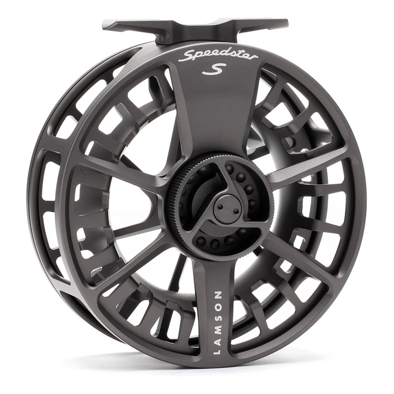 Lamson Speedster S HD Fly Reel Battleship 7+