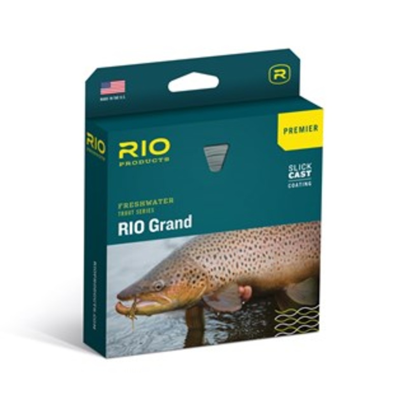 Rio Premier Grand Fly Line WF4F Camo / Tan