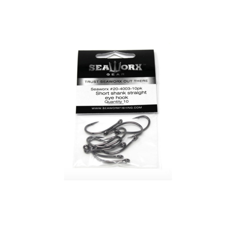 Short Shank Eye Hook #2 10 pack