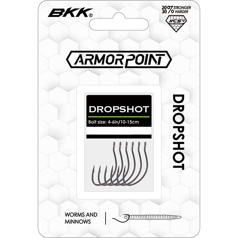 BKK Armor-Point Dropshot Hooks #4 7 pack