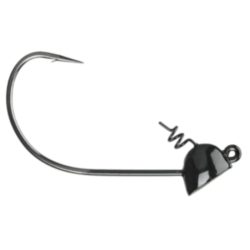 Buckeye Lures Spot Remover Wide Gap Model Jighead 1/2oz (3 Pk) Black