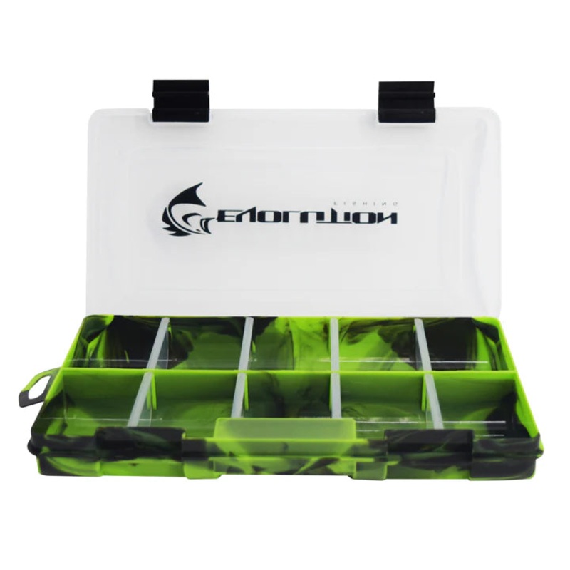 EVOLUTION OUTDOOR DRIFT SERIES  TACKLE TRAYS Green 3500