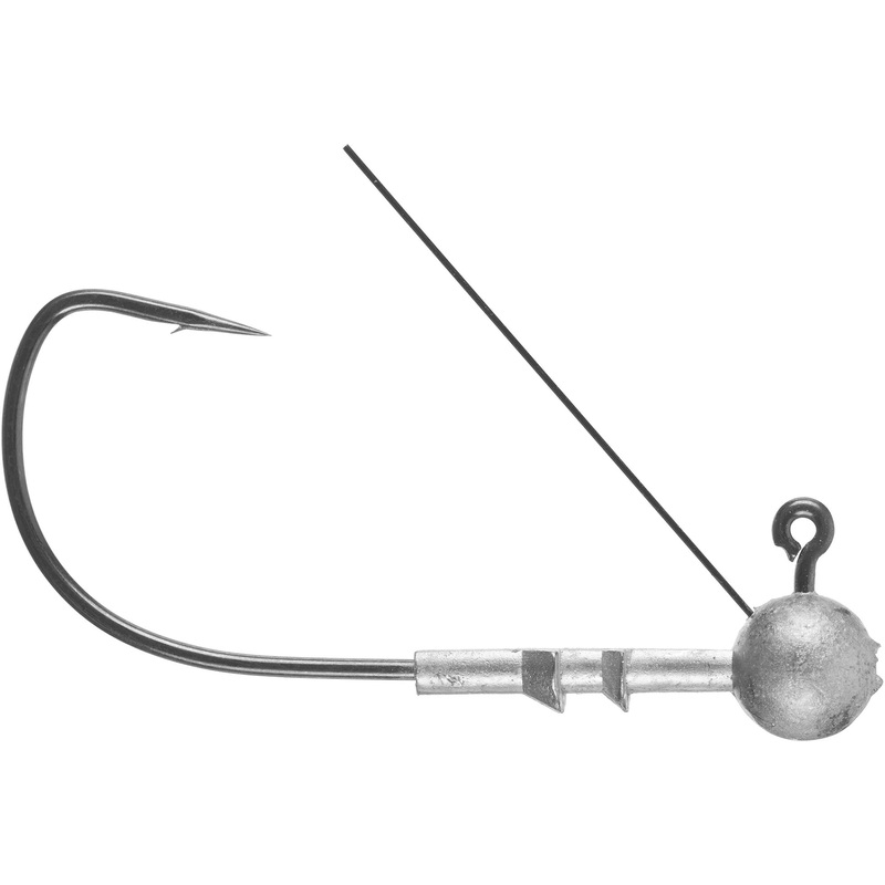 Gamakatsu Horizon Head LG Nano Alpha Weedless Jighead – 4 Pack #1/0 – 1/8 oz – 4 pack