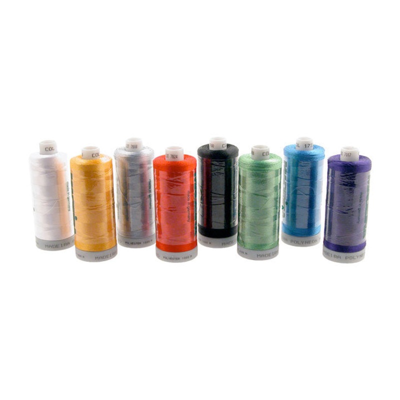 Madeira Polyneon Thread  Size A Equivalent, 1100 Yds Spool 1955 Orange