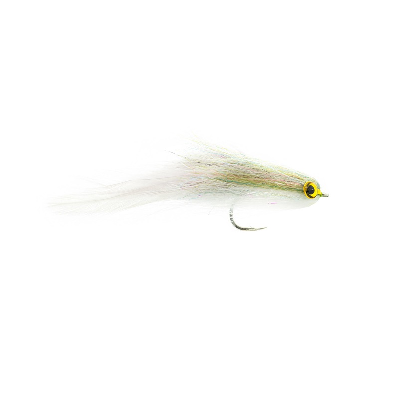 Montana Fly Company’s Shaughnessy’s Nyacca Baitfish – Grey/White (3-Pack) #2/0 Grey / White