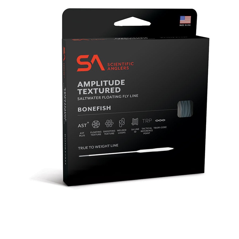 Scientific Anglers Amplitude Textured Bonefish Fly Line Black/Surf/Ivory WF6F