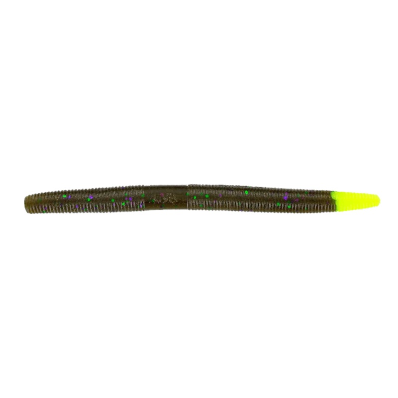 Yamamoto Senko worm 10 Pk Green Pumpkin/Chart Tail 5″