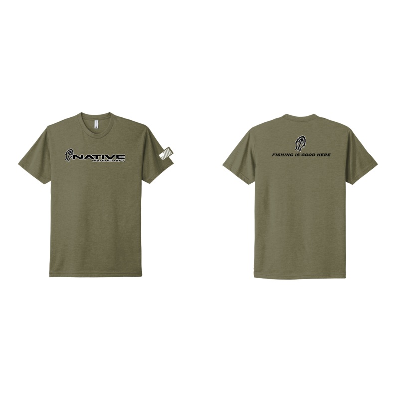 Native Watercraft Slogan Tee Shirt Large
