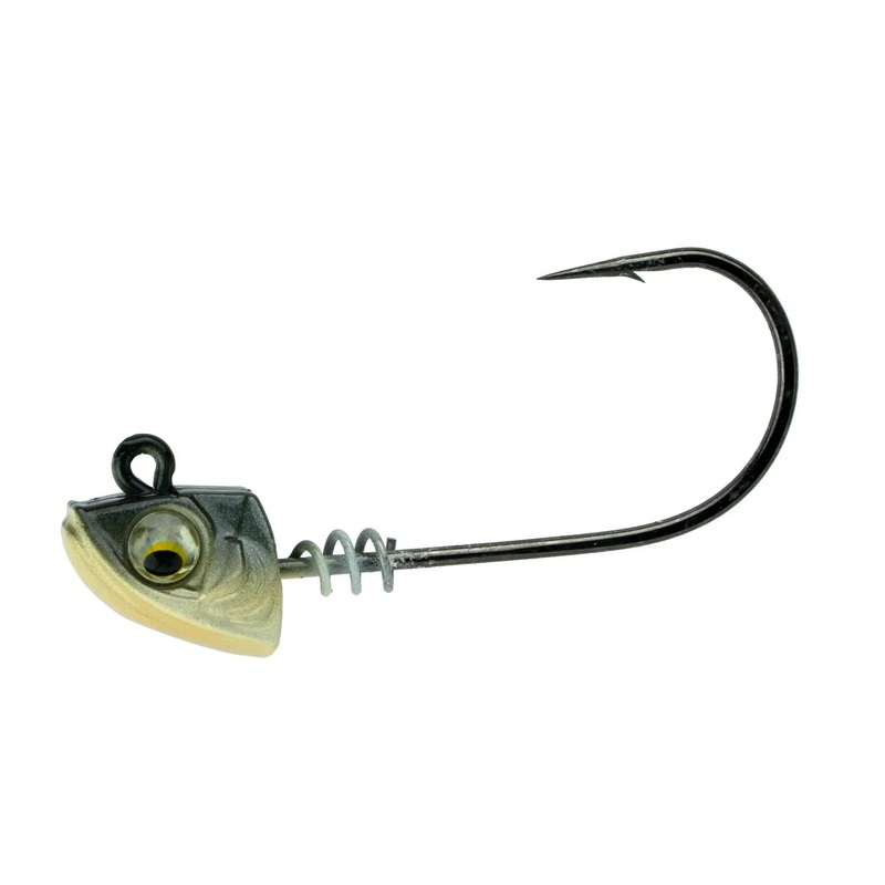 6th Sense Divine ScrewLock Swimbait Jig Head (3 Pk) Baby Shad 1/8 oz