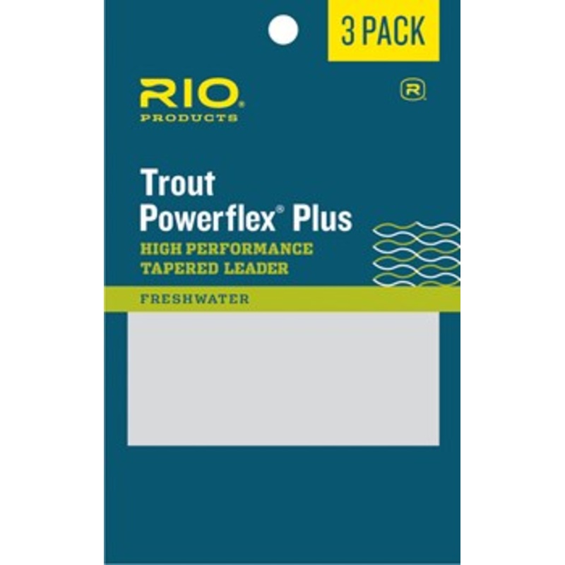 Rio Powerflex Plus 9 ft. Leader 3 Pack 3X