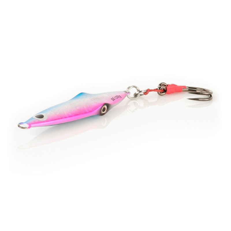 Savage Gear Squish Erratic Jig Blue Pink 2 3/4 oz