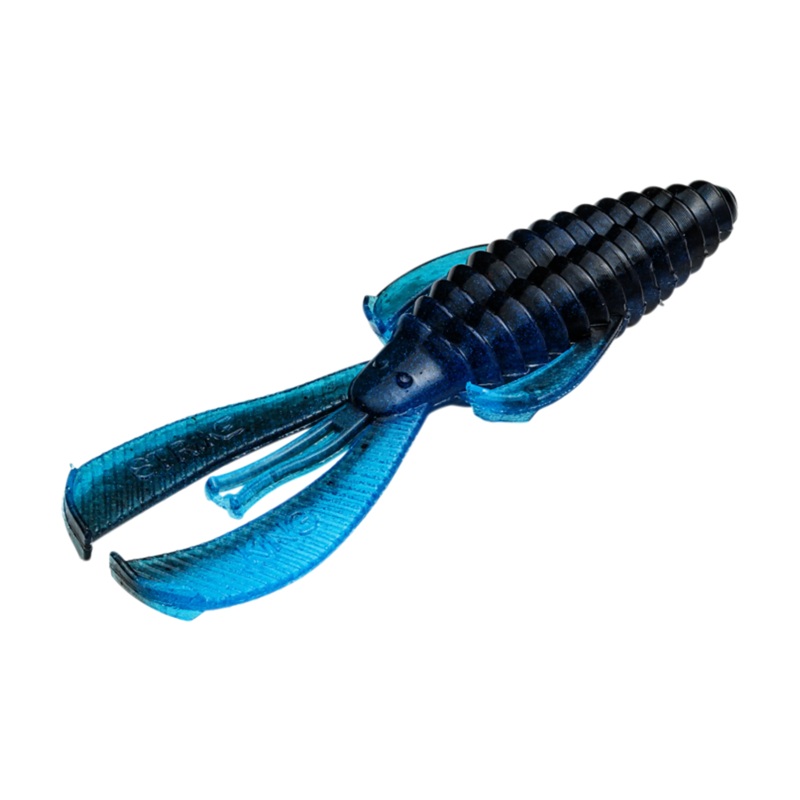 Strike King Rage Bug Creature Bait Blue Craw 4″ – 7 Pack