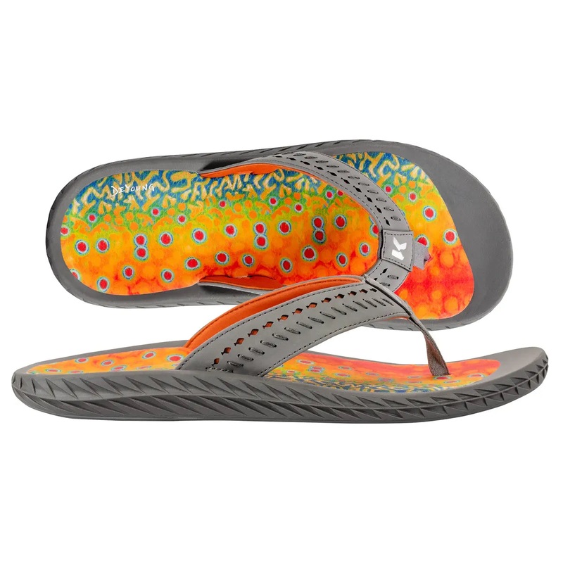 Korkers Fish Flip | Brook Trout 8 Grey