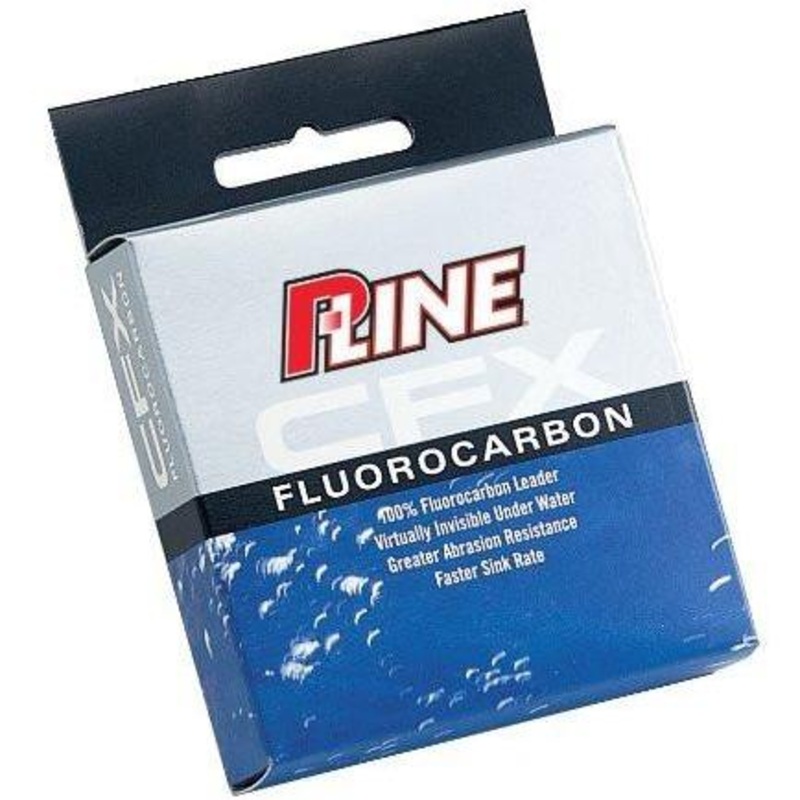 P-Line CFX Clear Fluorocarbon Leader 27 Yards 4 pound