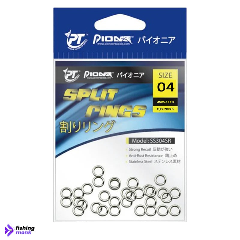 Pioneer Split Rings | Size : 4