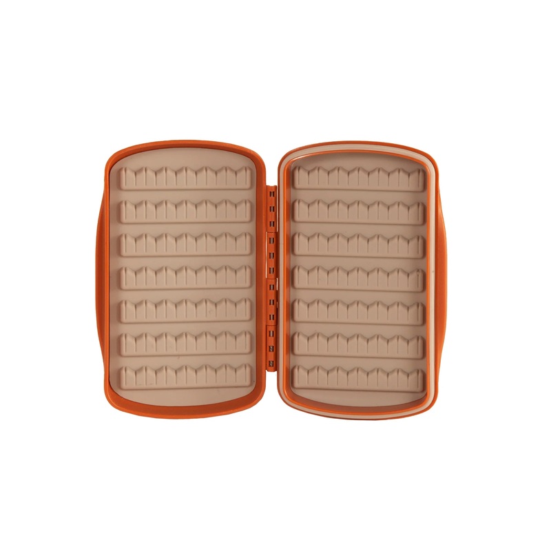 Tacky Pescador Fly Box- Small- Burnt Orange