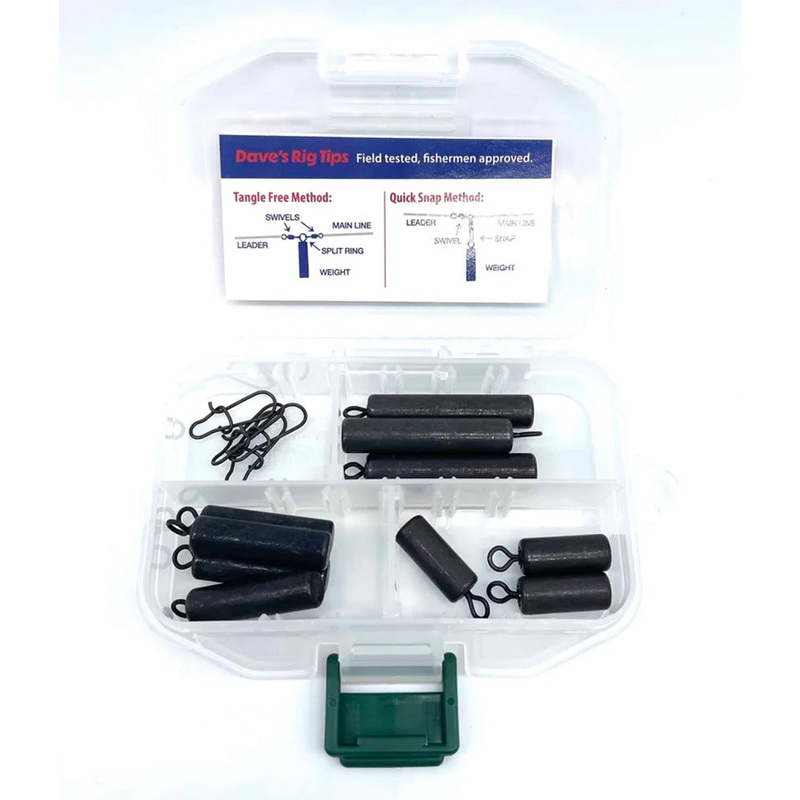 Daves Steel Stick Weight Pack – 14 Pieces Black 14 pack