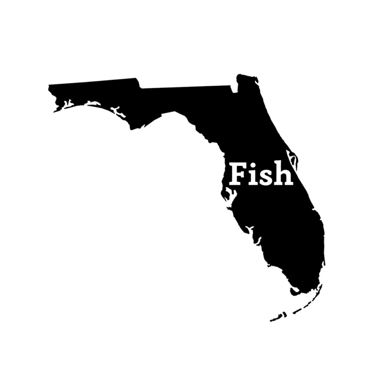 Fish Florida Fishing Decal