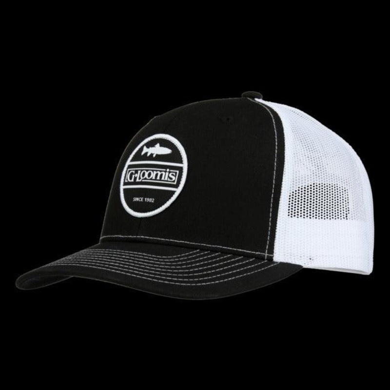 G. Loomis Fish Patch Cap Black/White