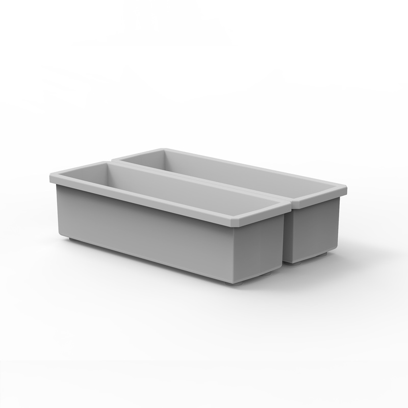 2 Customizable 1×3 Bins (1.6″ x 5.5″)