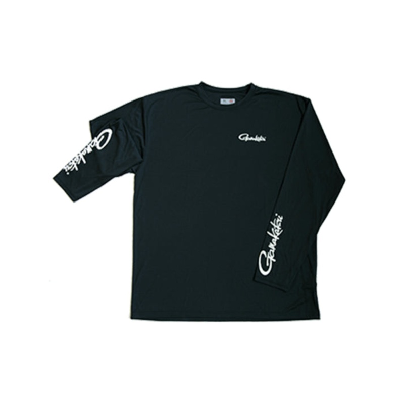 Gamakatsu Performance Long Sleeve T-Shirt Black Large