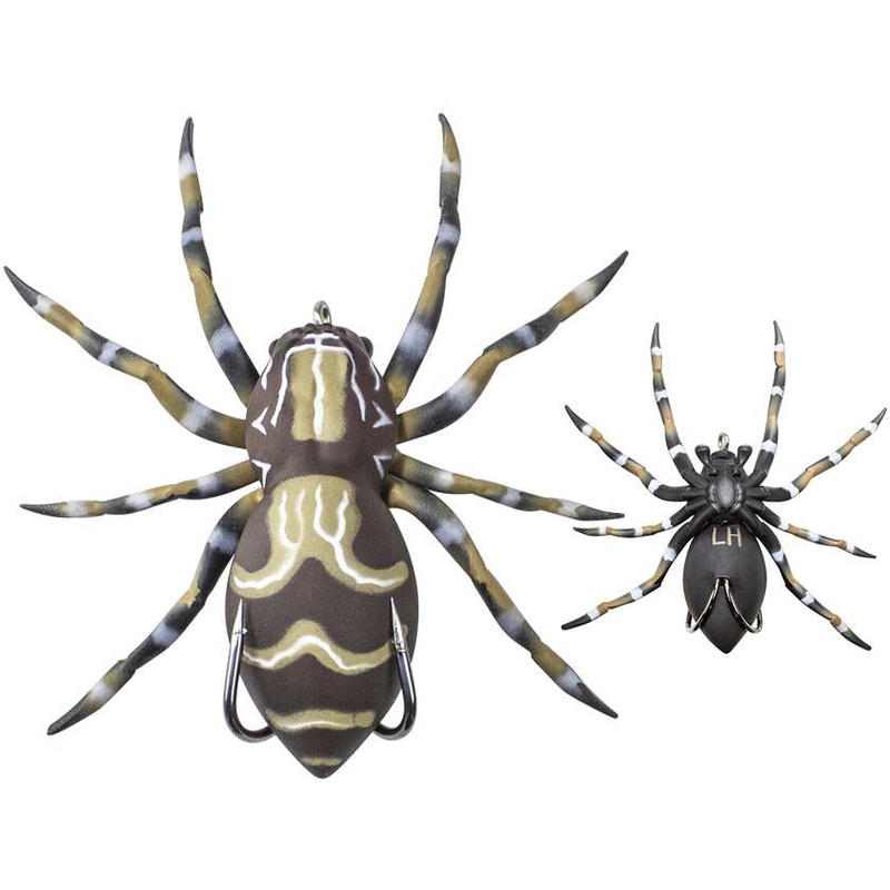 Lunkerhunt Phantom Spider Topwater Hollow Body Arachnid Dock 2 inch – 1/4 oz