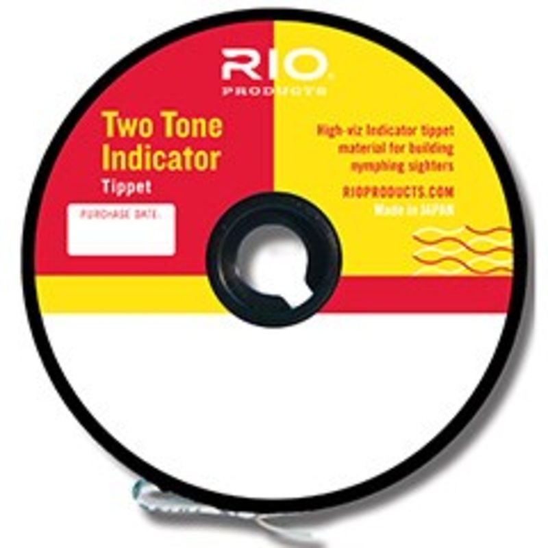 Rio 2-Tone Indicator Tippet 30 yds 1X
