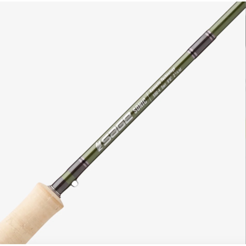 Sage Sonic Spey Fly Rod 5wt 12’6″ Spey 4-piece