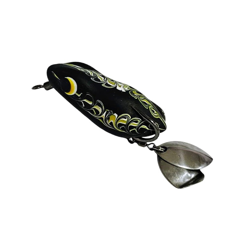 Bravvo Scar Frog Lure | 5cm | 8-9g Black