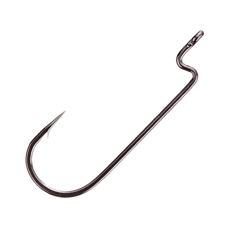 Gamakatsu Superline Offset Round Bend Worm Hook 4/0