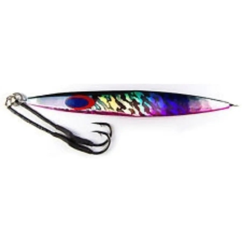 GYPSY LURES SLIDER JIGS PURPLE/ BLACK 180G
