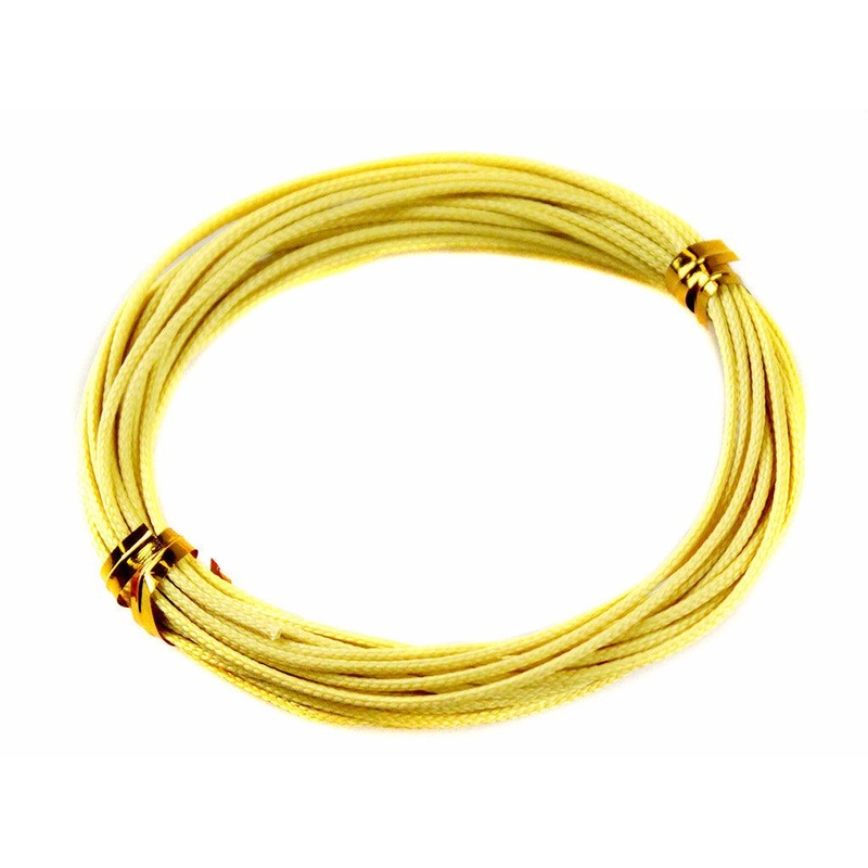 Jigging World Soft Yellow Kevlar Line Lb Test: 80 / Length: 5m