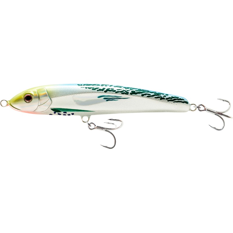 Nomad Design Riptide 125 Floating Topwater Walking Stickbait – 4.75 Inch White Glow 4.75 Inch