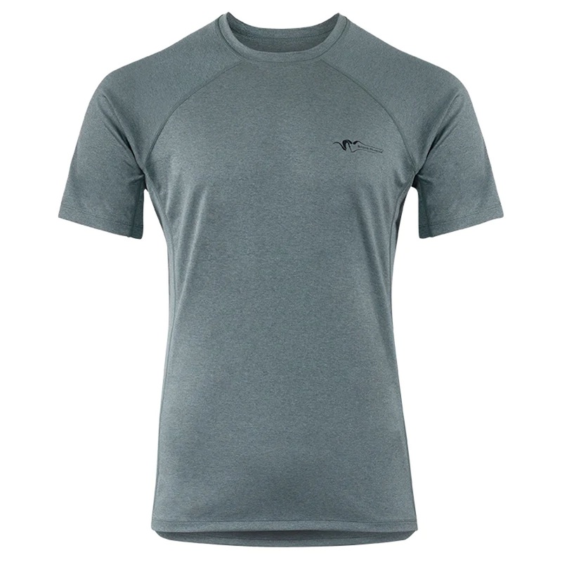 Stone Glacier Avro Synthetic Crew Short Sleeve Shirt Stone Grey S