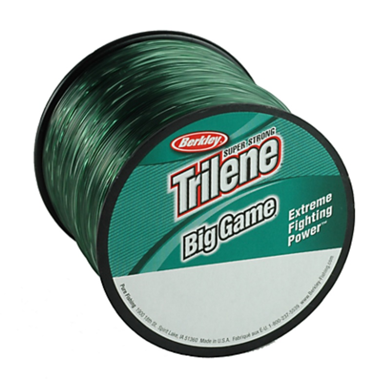 Berkley Trilene Big Game Monofilament Line Green Quarter Pound Spools 8 pound – 1700 yards