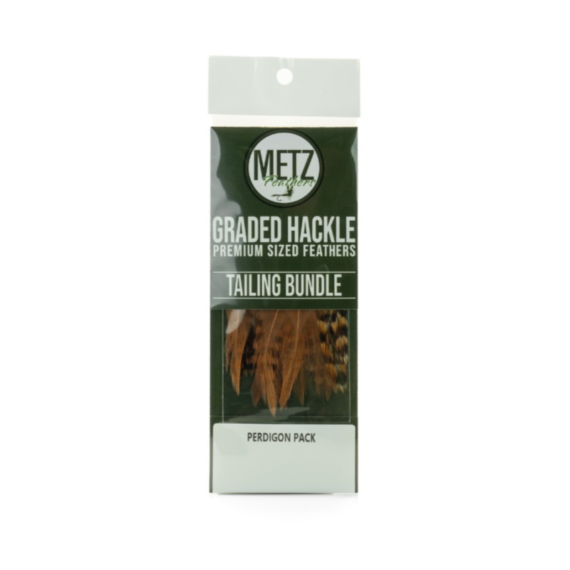 Metz Hackle Tailing Bundle 3 Pack Peridgon
