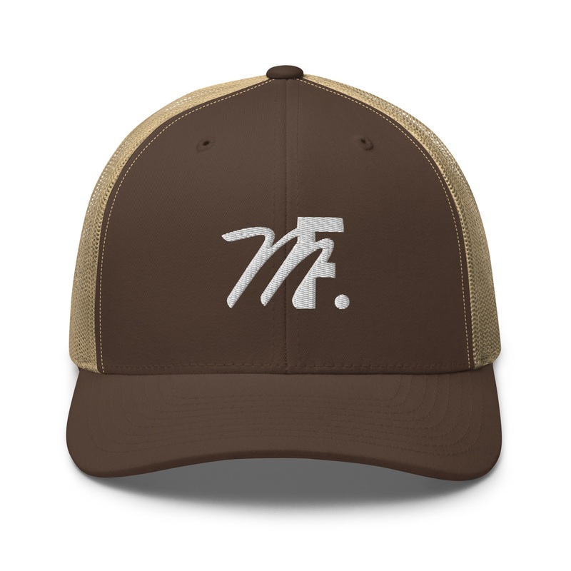 Musky Fool MF Trucker Hat Black