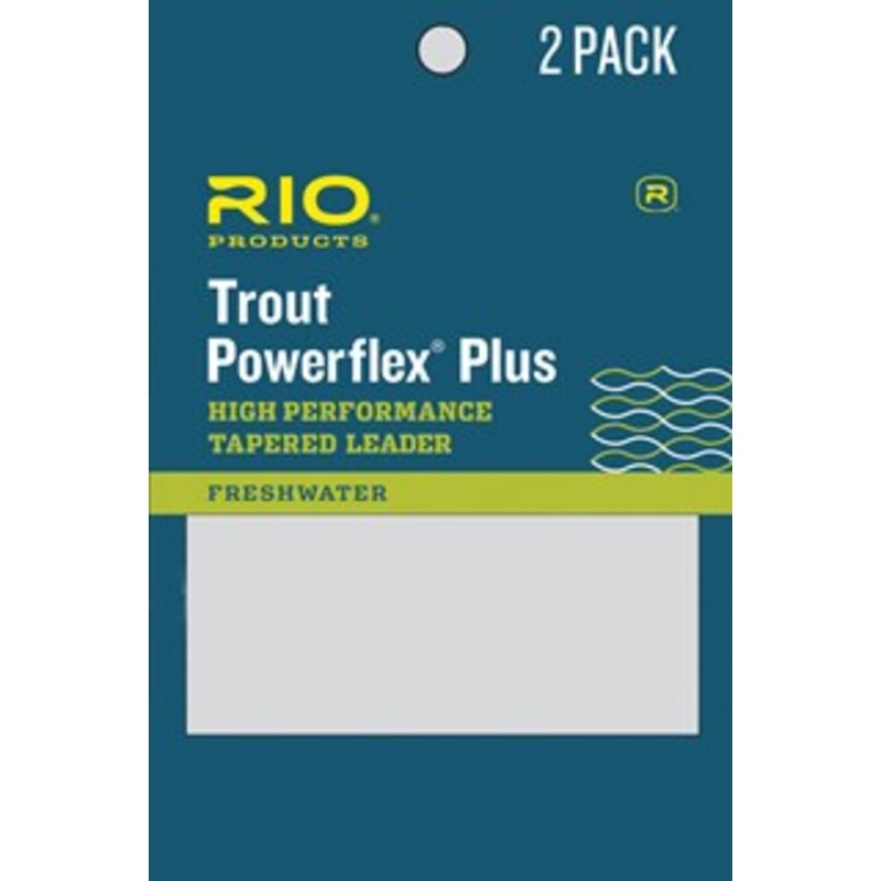 Rio Powerflex Plus Leader 2-Pack 9′ 2x