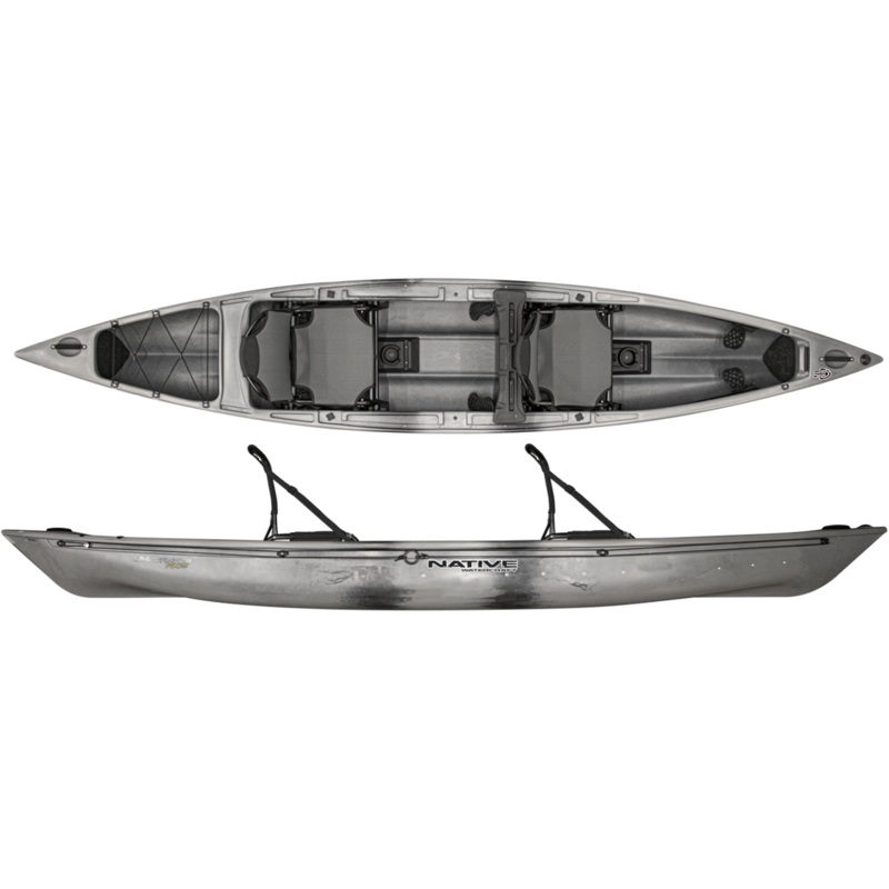 Ultimate FX 15 Tandem Kayak Grey Goose